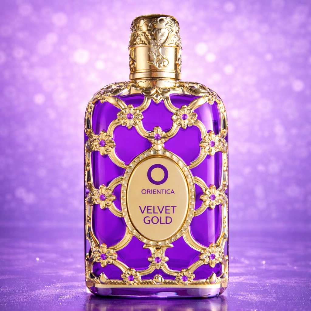 Set 4 Perfumes | Orientica Velvet Gold + Baccarat Rouge + Black Opium + Montale Roses Musk 100 ml