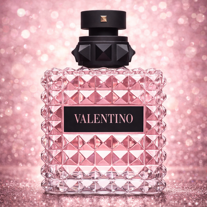 Set 4 Perfumes | Valentino + Light Blue + 212 VIP Rose + Black Opium 100 ml
