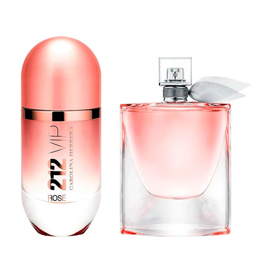Combo de Perfumes 212 VIP Rosé y La Vie est Belle